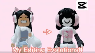 My Editing Evolution!! (RaneYoun 2022-2023)