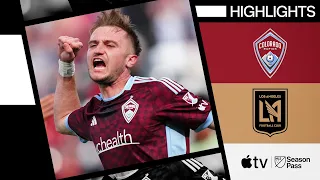Colorado Rapids vs. LAFC | Djordje Mihailovic Brace! | Full Match Highlights