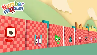 Looking for Numberblocks Skip Counting by 5 Learn to Count Numberblocks
