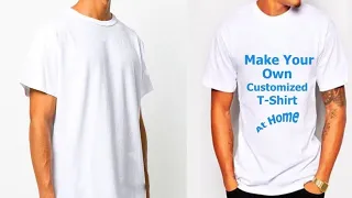 How to make DIY Custom T-Shirt letters without Transfer paper