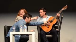 Colin O'Donoghue sings for Rebecca Mader - FairyTale IV - Paris 2016