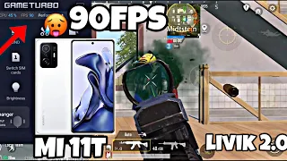 WoW! Xiaomi MI11T 90FPS 😱 OMG NEW GamePlay Livik 2.0 😍 PUBG TEST🥵 PUBG MOBILE 🔥