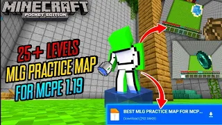 Best MLG Practice Map For Minecraft Pe 1.19√ | @dream MLG Practice Map For MCPE 1.19!