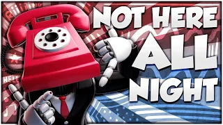 ☎️ NOT HERE ALL NIGHT | FNAF SONG ANIMATION #1 ☎️