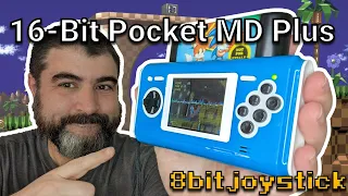 Is the 16-Bit Pocket MD Plus WORTH it as a portable Sega Genesis? - 8bitjoystick