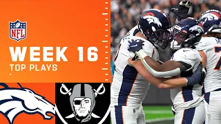 Broncos Top Plays from Week 16 vs. Raiders | Denver Broncos