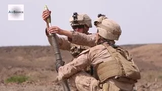 U.S. Marines M224 60mm Lightweight Mortar Live Fire Exercise