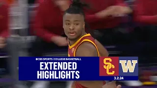 USC at Washington: College Basketball Highlights | CBS Sports
