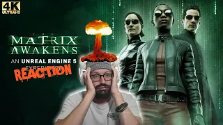 THIS BROKE MY BRAIN!! The Matrix Awakens, Unreal Engine 5 Experience - Blind Guy Reacts