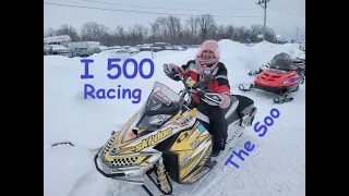 I- 500 snowmobile race , Sault Ste. Marie. Michigan 2023