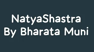 Natya Shastra by Bharata muni in hindi