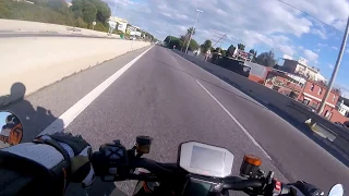 HOW TO WHEELIE KTM SUPERDUKE 1290R 2017 100mph