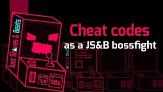 cheat codes, as a JS&B bossfight (FANMADE)