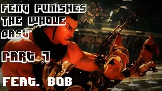 Tekken 7 FR: Feng Wei Punishes the Whole Cast! Pt.7 | Ft. Bob Richards