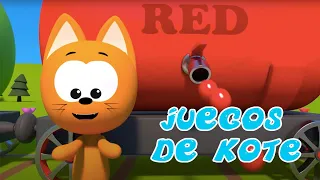 DIVERTIDOS JUEGOS DE KOTÉ 🎈Gatito Koté 😺 Una gran colección de dibujos animados