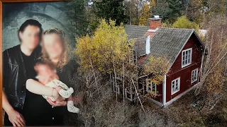 Nuošalus apleistas mažas Švedijos baikerių šeimos namas