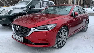 Взял Mazda 6 - красота в снегах