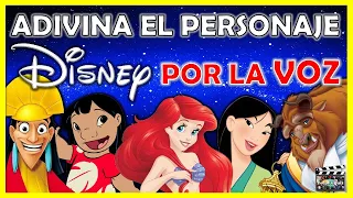 Adivina el Personaje "DISNEY POR LA VOZ" (LATINO Y CASTELLANO) Reto/Trivia/Quiz