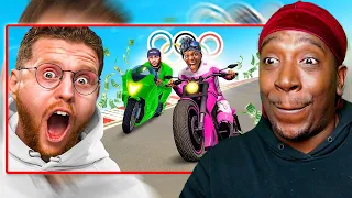 KSI IS A MENACE TO SOCIETY! SIDEMEN GTA MEME OLYMPICS | Reaction