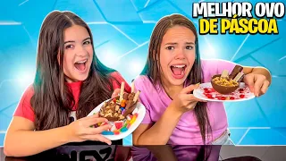 QUEM FAZ O MELHOR OVO DE PÁSCOA CHALLENGE com Carol Teixeira