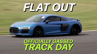 Officially Gassed track day in our R8 at Castle Combe with the Gassed Gang!!