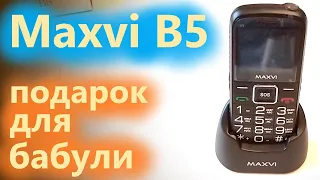 Maxvi B5 - подарок любимой бабушке на юбилей