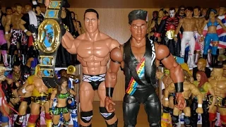 Review: Rock & Faarooq (Nation Of Domination) Elite Twin Pack - WWE Mattel Figure Unboxing