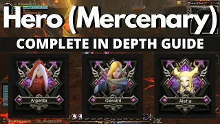 How to get and level up your Hero (Mercenary) + Tips | Remote Dungeon Exploration FULL GUIDE | DNSEA