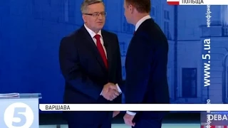 Коморовський vs Дуда: дебати кандидатів в президенти Польщі