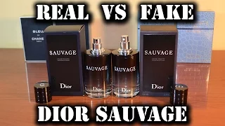 Fake fragrance - Sauvage EdT by Christian Dior