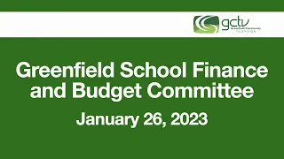 School Committee SubCommittee Budget Finance February 3 2023