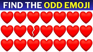 Find the Odd Emoji | Emoji Quiz