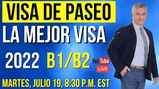 La mejor visa del 2022, visa B1/B2