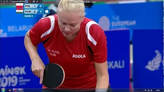 Minsk 2019. Li Qian vs Georgina Pota