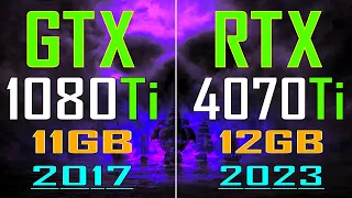 GTX 1080Ti vs RTX 4070Ti || PC GAMES TEST ||