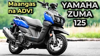 YAMAHA ZUMA 125 (BWS 125) | ANG BAGONG ADV SCOOTER NI YAMAHA NA PANG RUGGED! (TAGALOG)