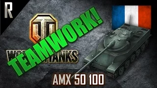 ► World of Tanks - Teamwork: AMX 50 100 [13 kills, 7865 dmg]