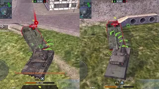 Борьба за звание лучший барабанный тяж в WoT Blitz! Amx 50b vs T57 Heavy