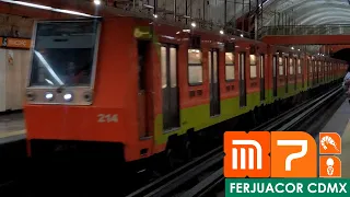 Metro CDMX - Línea 7 - De Camarones a Aquiles Serdán - NM-79