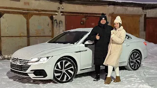 Volkswagen Arteon R-Line подобран для клиента из Пскова. Псков.