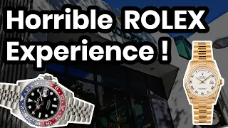 Horrible Experience at Rolex Boutique