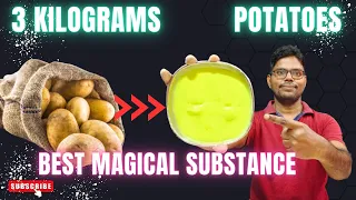 Making  World's Best Magical Oobleck from potatoes l Awesome Experiment l Magical liquid