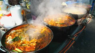 Korean beef Skin soup that sells 1000 bowls a day? / Korean street food