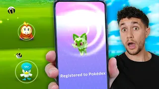 Catching NEW Generation 9 Pokémon in Pokémon GO!