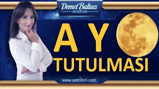 BOL KRİZLİ, AY TUTULMASI 🌜5 Mayıs 2023 Akrep burcunda ay tutulma, astrolog Demet Baltacı astroloji