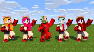 MONSTER SCHOOL | K/DA - POP STARS LADYBUG PIGMAN FAMILY | MINECRAFT ANIMATION