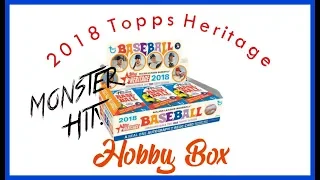 2018 Topps Heritage Hobby Box | Legend Hit!