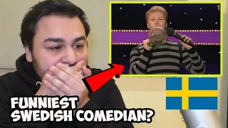 British Reaction To Swedish Comedian Johan Glans