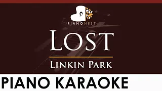 Linkin Park - Lost - HIGHER Key (Piano Karaoke Instrumental)