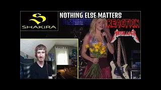 Shakira - Nothing Else Matters (Metallica cover) | REACTION